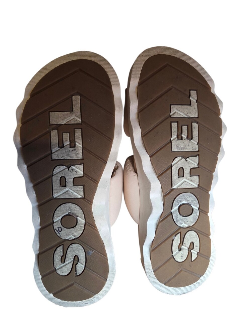Sorel Viibe Twist Slide Women's Casual Sandals Comfort Honest Beige Size 8.5 - Picture 7 of 9